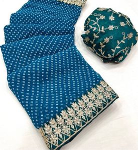 Bandhani Print Saree