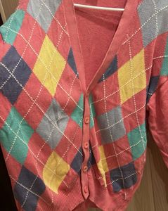 Argyle Cardigan