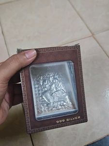 999 Pure Silver Ganesh Idol Standing