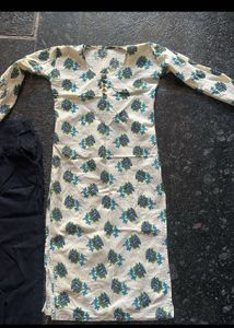 Floral Kurta with Pants Set