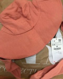 Zara Pink Busket Hat