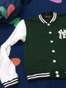 Women Cotton Jacket With Long Sleeves Size M