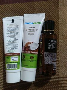 Onion Shampoo And Conditioner + Free Hair Serum