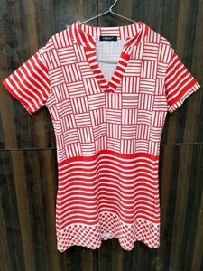 Red &amp; White Patterned Knit✨