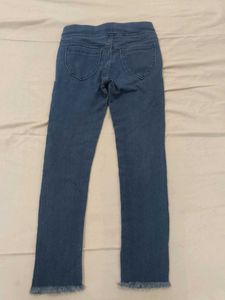 Girls' Denim-Look Jeggings