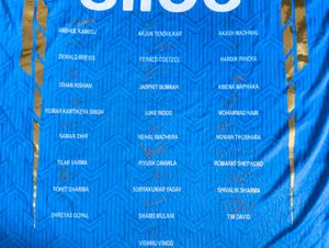Mumbai Indians 2024 Squad Hand Signed Jersey
