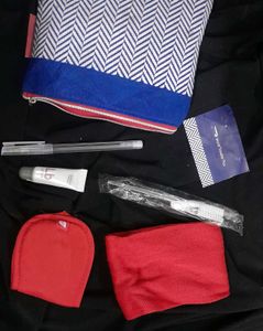 Travel Pouch with Amenity Kit
