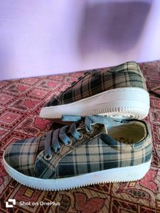 Plaid Casual Sneakers