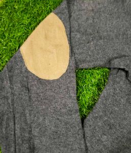 Imported Stylish Grey Pullover Sweater