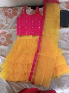 Beautiful Lengha For Babygirl 4-5 Years