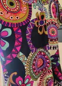 Hippie Printed T-Shirt (Fitted)