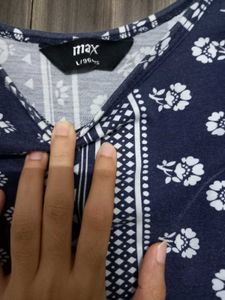 Patterned Casual Dress
