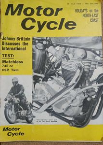 Motor Cycle Magazine - July 15, 1965