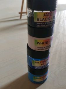 Resin opaque pigment