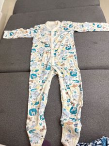 Pair Of Two Cute Baby Onesie
