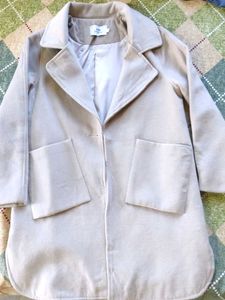 Elegant Grey Trench Coat🤍