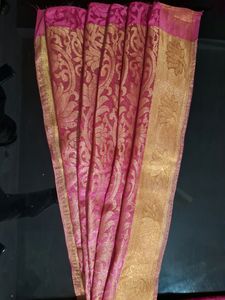 Rose Colour Festive Saree