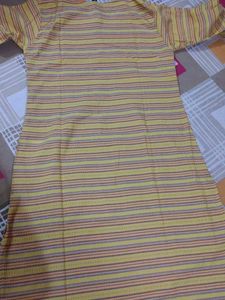 Striped Cotton Kurti