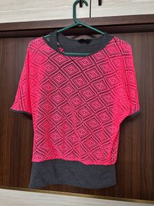 Pink Crochet Top