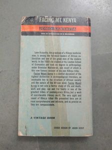 Facing Mt. Kenya