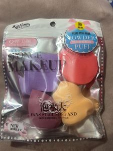 Makeup Beauty Blender And Sponges With Puff