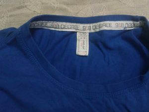 Navy Blue Colour T-shirt