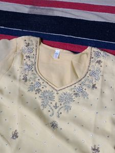 Plazzo Kurta Set With Dupatta