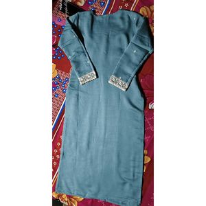 Libas  Embroidered kurti sets (new without use) 🩵