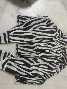 Zebra Print Top