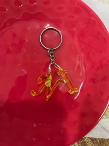 New Resin Couple Keychain