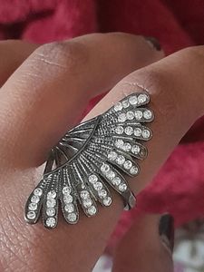 Silver Oxidised Ring