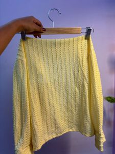 Pretty pastel yellow top!!!💛💛💛💛💛