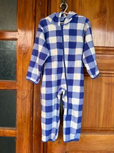 Columbia sleep suit  Cute Checkered Baby Onesie