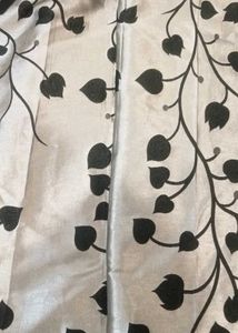 Leaf Print blackout curtains
