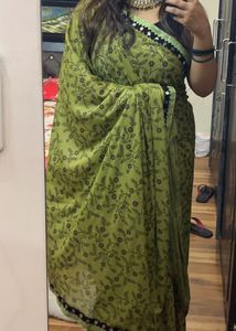 Girlish Saree Looks Beautiful Very Light Weighted