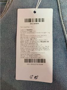 High-Waisted Denim Shorts