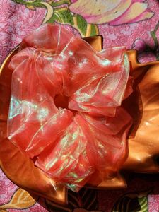 Holographic Scrunchie Set