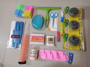 Set of 13 household products