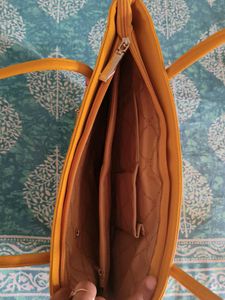 Lino peros  Yellow Tote Bag
