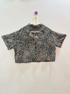 Leopard Print Top