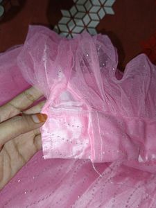 Pink Embellished Party Dress