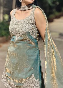 Elegant Teal Kurta Set
