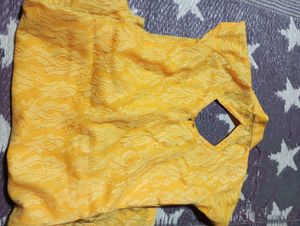 Yellow Kurti