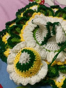 Handmade crochet kahna Ji dress