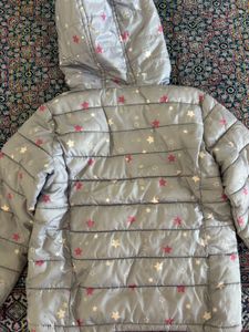 Kids Puffer Jacket with stars
