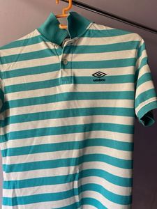 Umbro Striped Polo Shirt