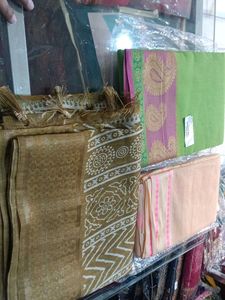 Elegant Handcrafted Sarees - Set of 3