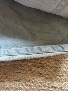 Denim High-Waisted Shorts (Zara)
