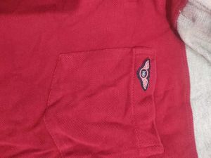 Large Color Blocked Polo T-Shirt