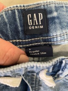 Gap Kids Denim Pant Stretchable SizeS